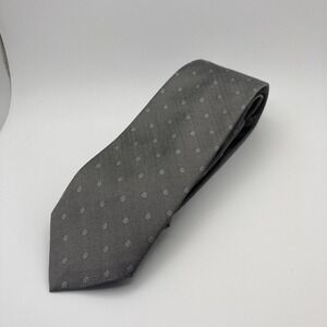 Elaan Neck‎ Tie Men's Sold Gray All Silk
